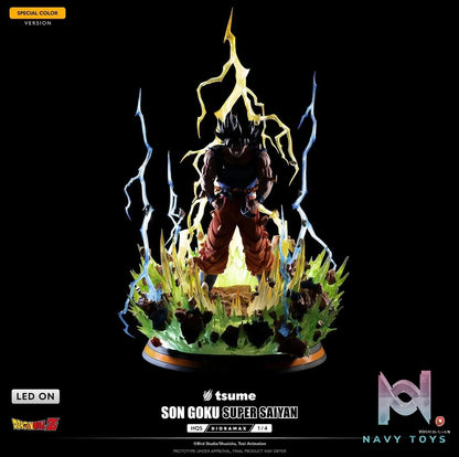 Tsume Studio – Dragon ball Son Goku Super Saiyan HQS Dioramax (Licensed)