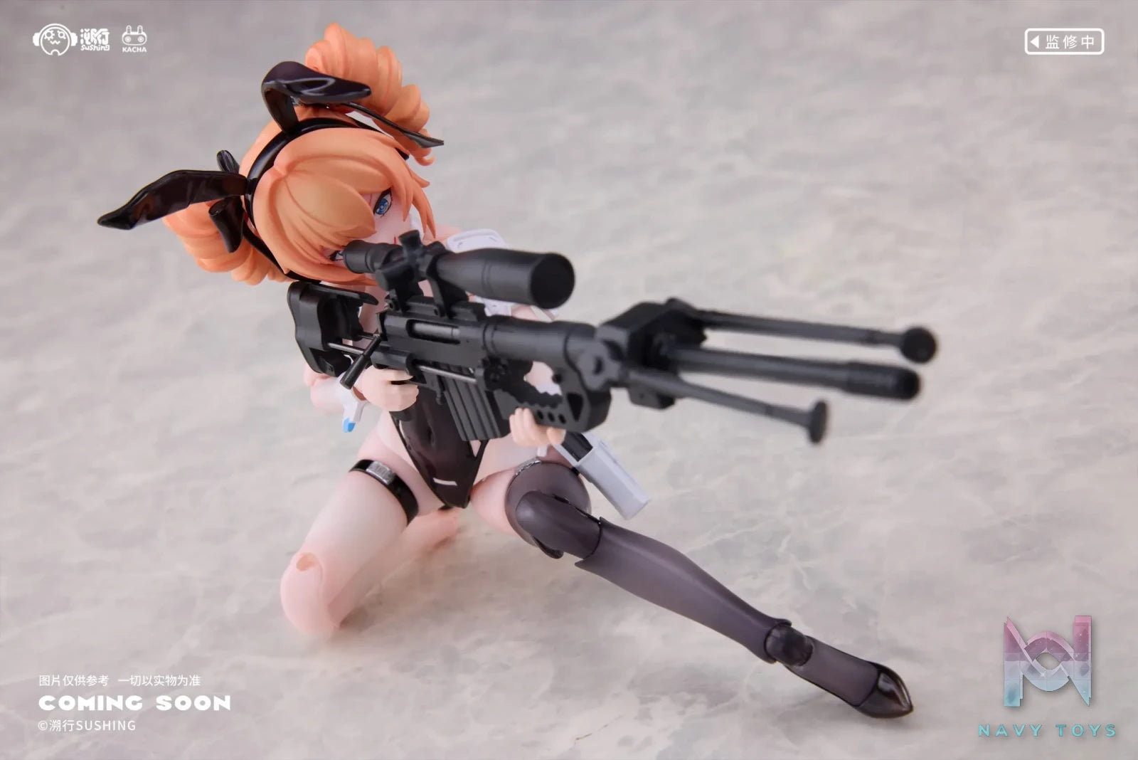 Sushing Studio – Bunny Rapid Action Squad Sniper Leoni 1/12 Scale Posable Figure (Licensed)