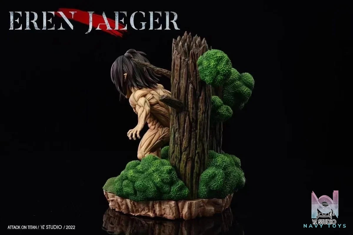 Eren Yeager resin statue yz studio anime figure