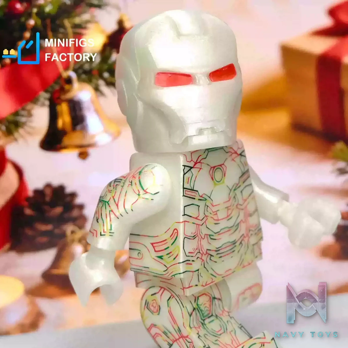 LEYILEBRICK Studio – Iron Man Glow in the dark Iron Man