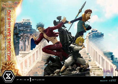 Prime 1 Studio – Concept Masterline The Seven Deadly Sins Meliodas, Ban and King CMNTZ-01 CMNTZ-01DXS (Licensed)