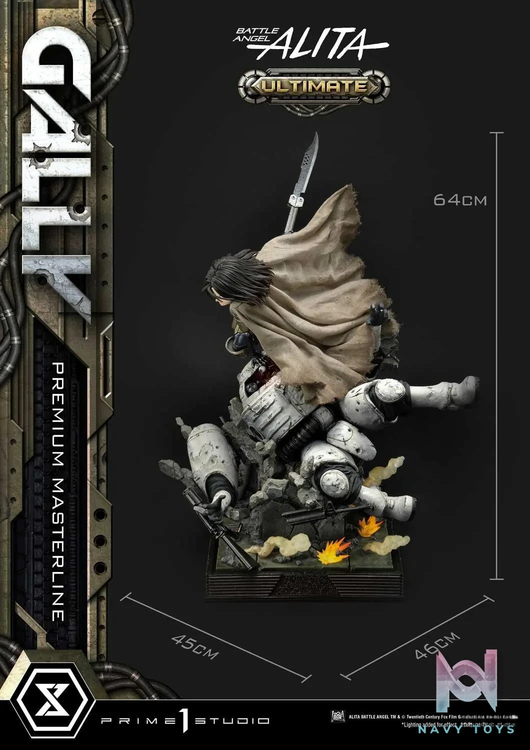 Prime 1 Studio – Premium Masterline Battle Angel Alita Alita ‘Gally’ PMABA-03 PMABA-03UT(Licensed)