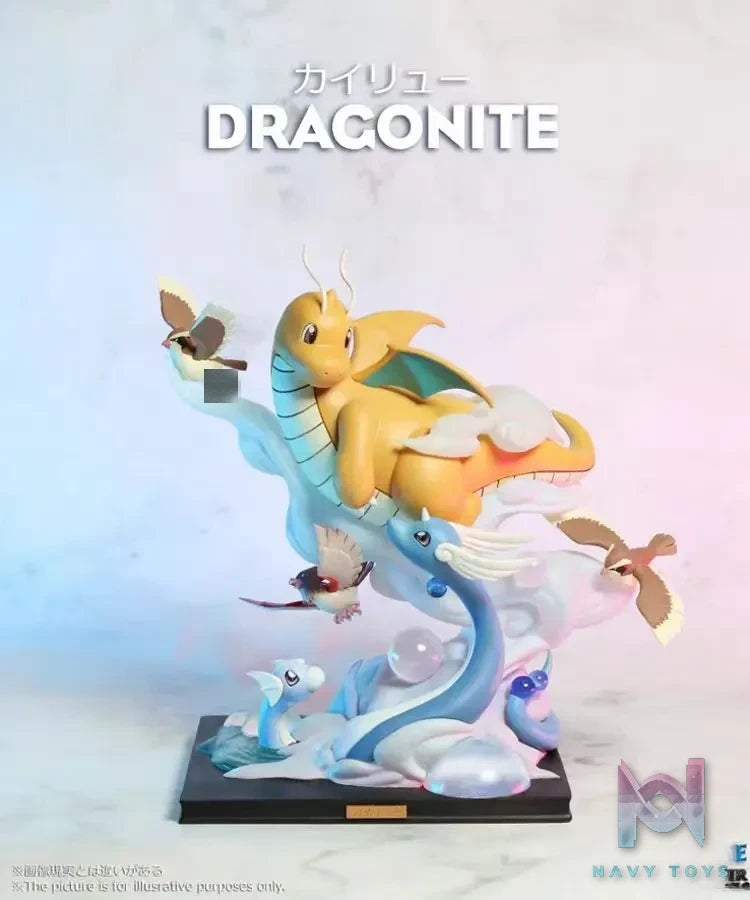 Pc House Studio – Pokémon Dragonite Family