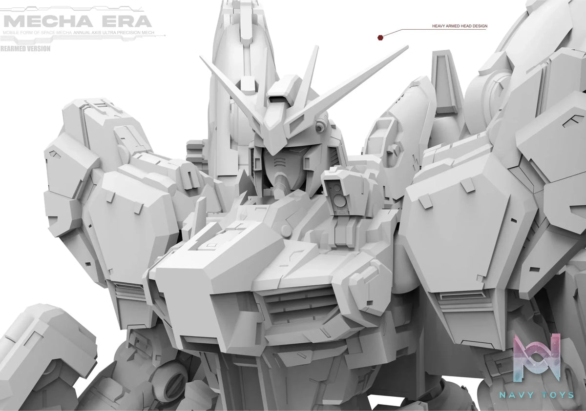 Mecha era Studio – Mobile Suit Gundam Space Warrior Mobile Form 093 and Heavy Armor Form 093-2