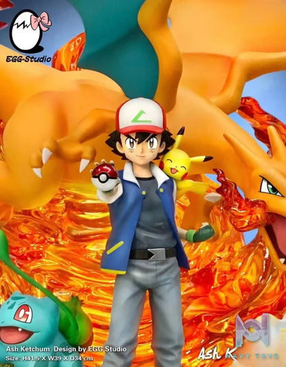 EGG Studio – Pokémon Foursome #1 Ash Family Portrait