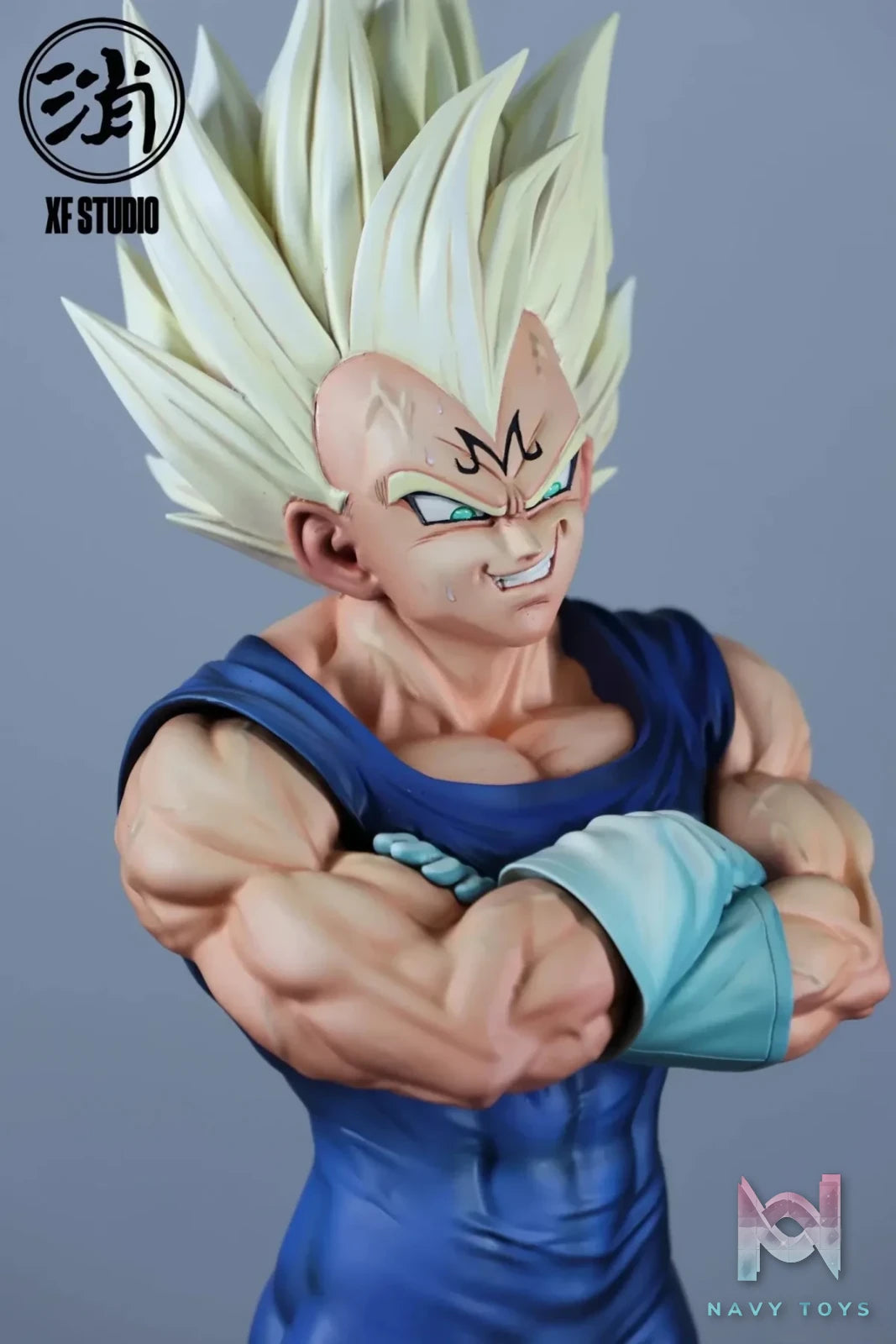 XF Studio - Dragon Ball Demonized Vegeta resin statue Navy Toys anime figure