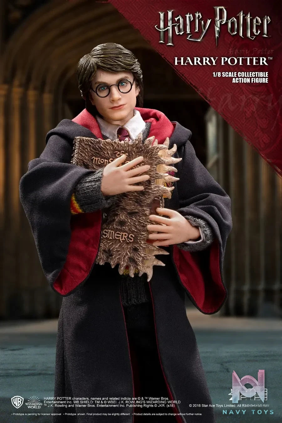 Star Ace Toys – SA8011 1/8 Harry Potter School Uniform Action Figure (Licensed)
