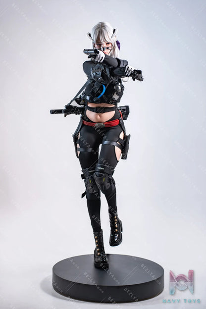 Bezlya – 2.2CF Series 163cm Violet: Bladestorm Hunter 1/1 Scale Silicone Love Doll (Licensed)