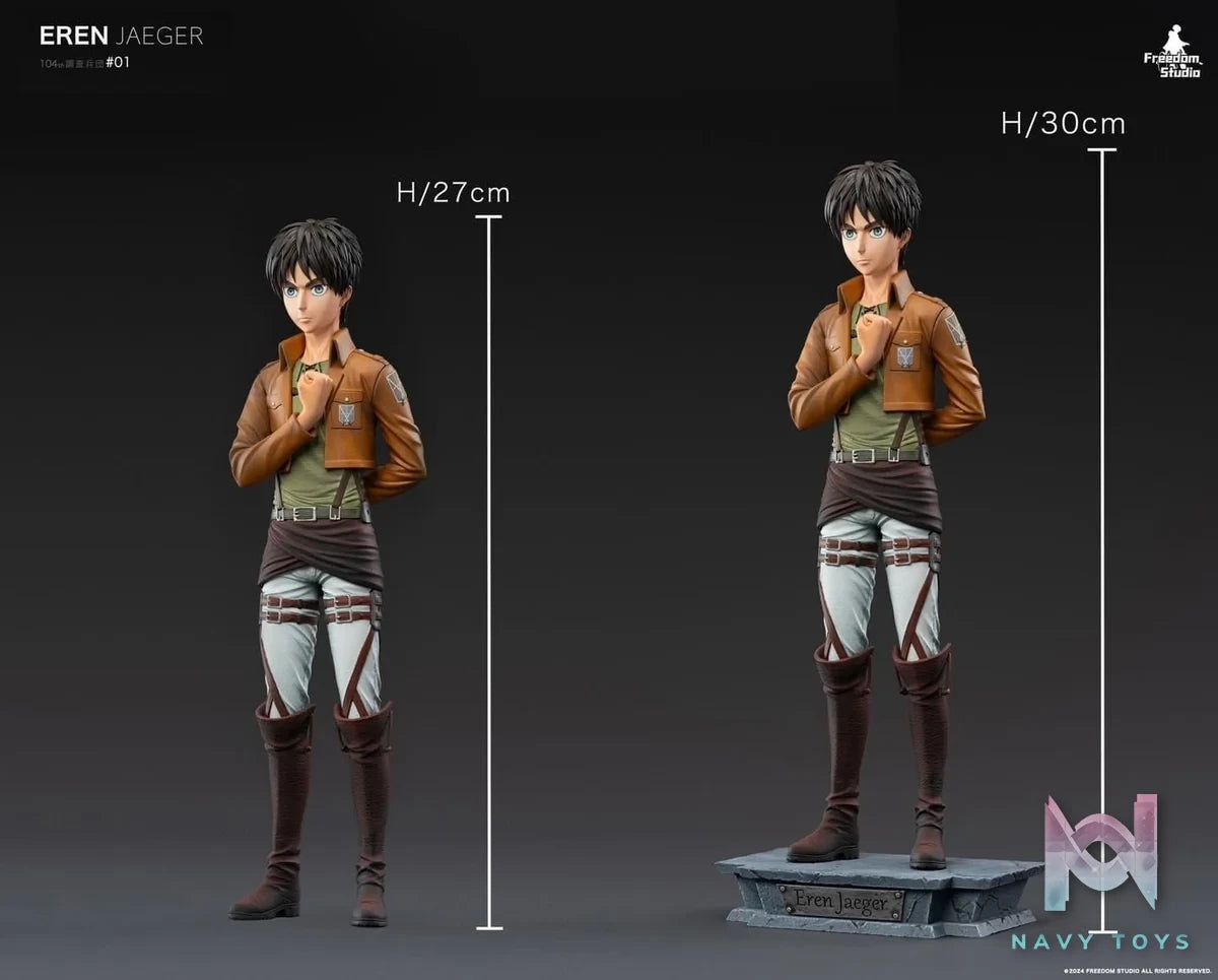 Eren Jeager - Attack On Titan - Freedom Studio resin statue freedom studio anime figure