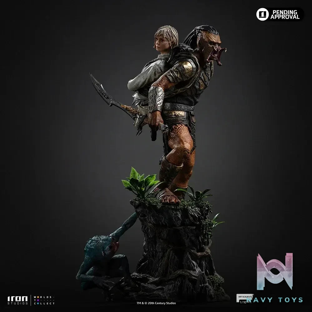 Iron Studio – Dek X Thia – Predator: Badlands – Art Scale 1/10 -Statue FOXPR131525-10 (Licensed)
