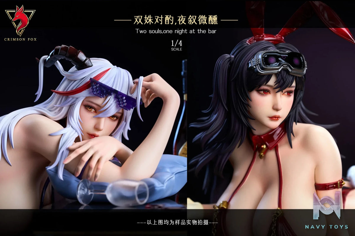 Crimson Fox Studio – Bar Side Duo Drinking Cos Series Agir X Taihou Azur Lane