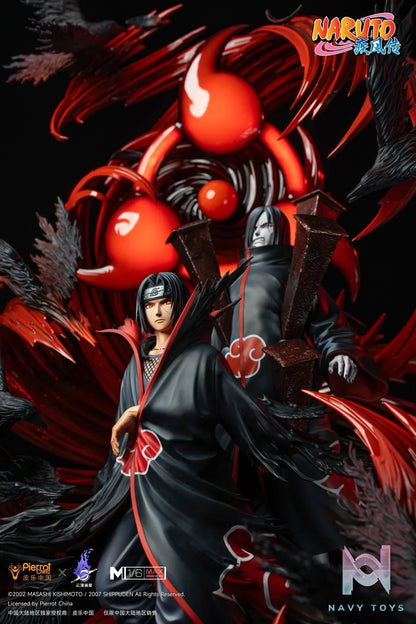 Pickstar Studio – Naruto Officially Licensed Uchiha Itachi & Orochimaru 1/6 Statue (Licensed)