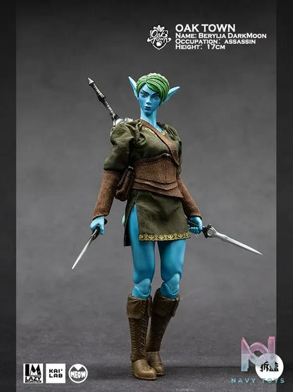 Lazy Monster Studio – Oak town Berylia Dark Moon Assassin & Sorceress (Licensed)
