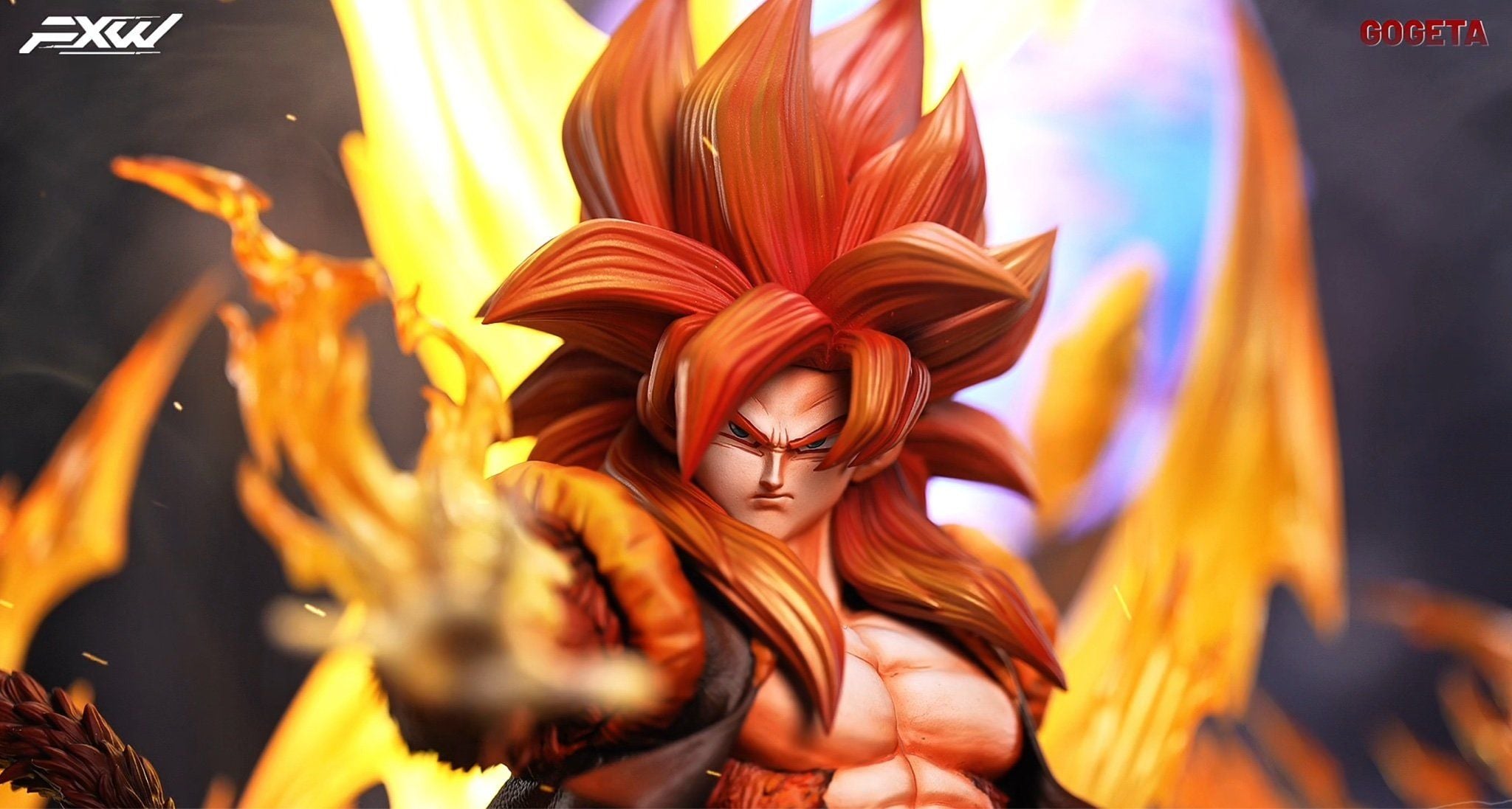Gogeta SS4 - Dragon Ball - FXW Studio resin statue fxw studio anime figure