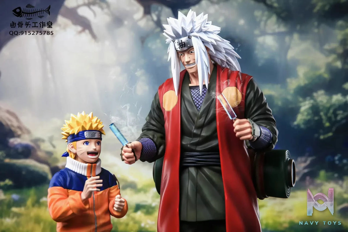 Fish Bone Studio – Naruto Jiraiya & Naruto