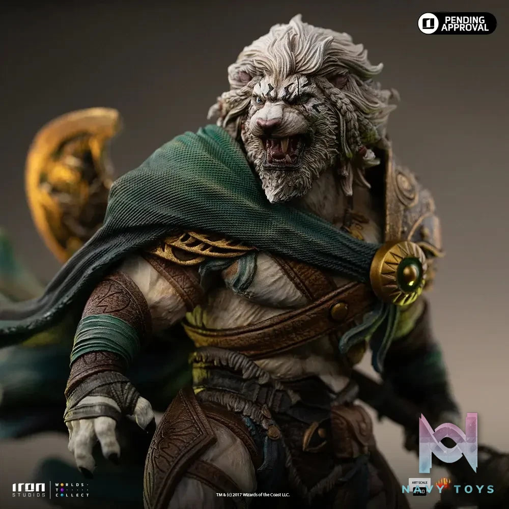 Iron Studio – Ajani Goldmane – Magic: The Gathering – Art Scale 1/10 Statue HASBR131125-10 (Licensed)