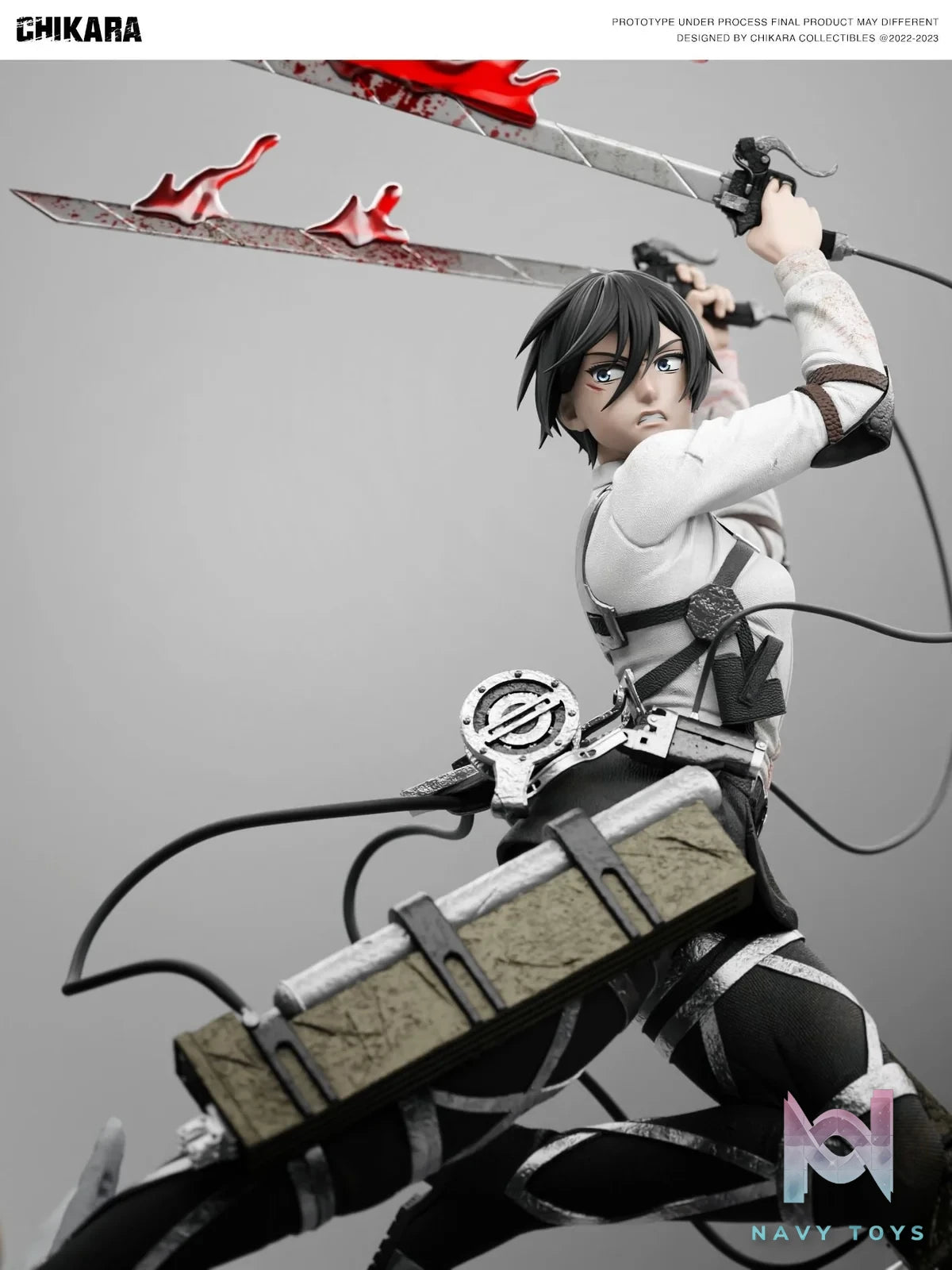 Mikasa & Armin - Attack On Titan - Chikara Studio resin statue Chikara Studio anime figure