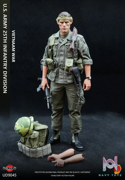 UJINDOU – U.S. ARMY 25TH INFANTRY DIVISION 1/6 VIETNAM WAR NO.UD9045 (Licensed)