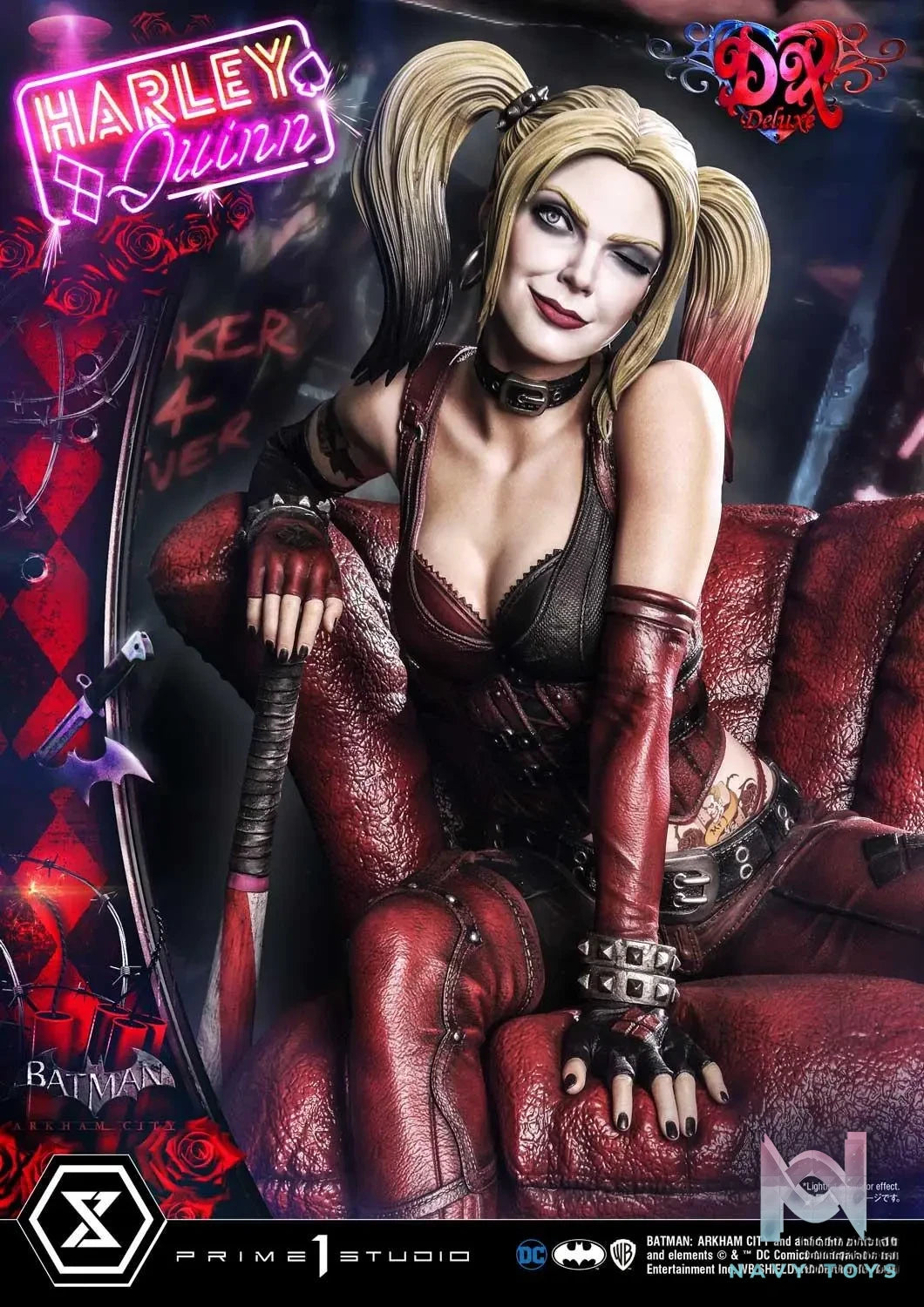 Prime 1 Studio – Museum Masterline Batman: Arkham City Harley Quinn MMDC-47 MMDC-47DX MMDC-47DXS (Licensed)