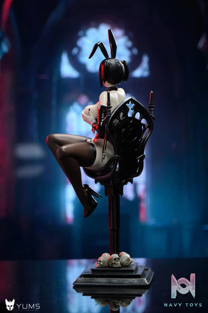 YUMS-Collectors Studio – Mikasa Ackerman Gothic Bunny Girl Attack On Titan