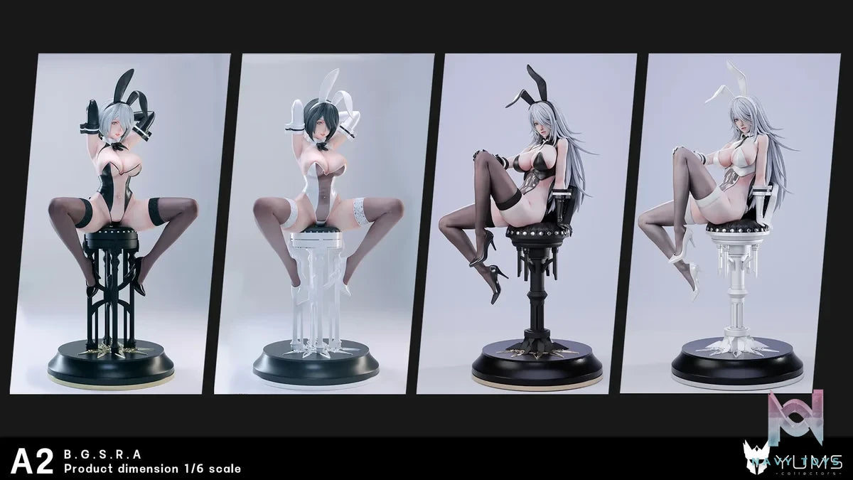 YUMS - Collectors Studio - NieR:Automata YoRHa Bunny Girl A2 resin statue Navy Toys anime figure