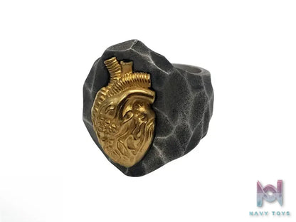 Shou Jiang Studio – Custom Original Design Steadfast Heart Ring Original