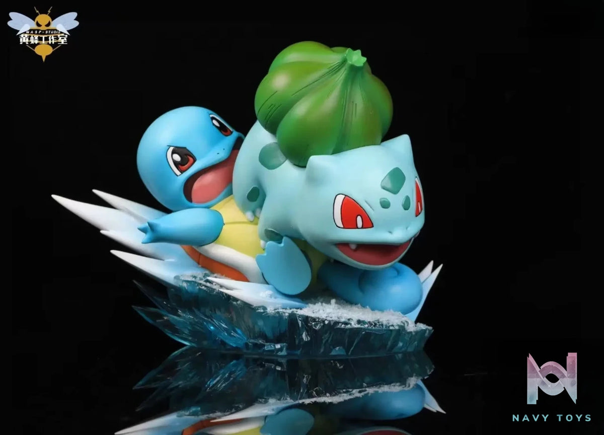 Wasp Studio – Pokémon Bulbasaur and Squirtle