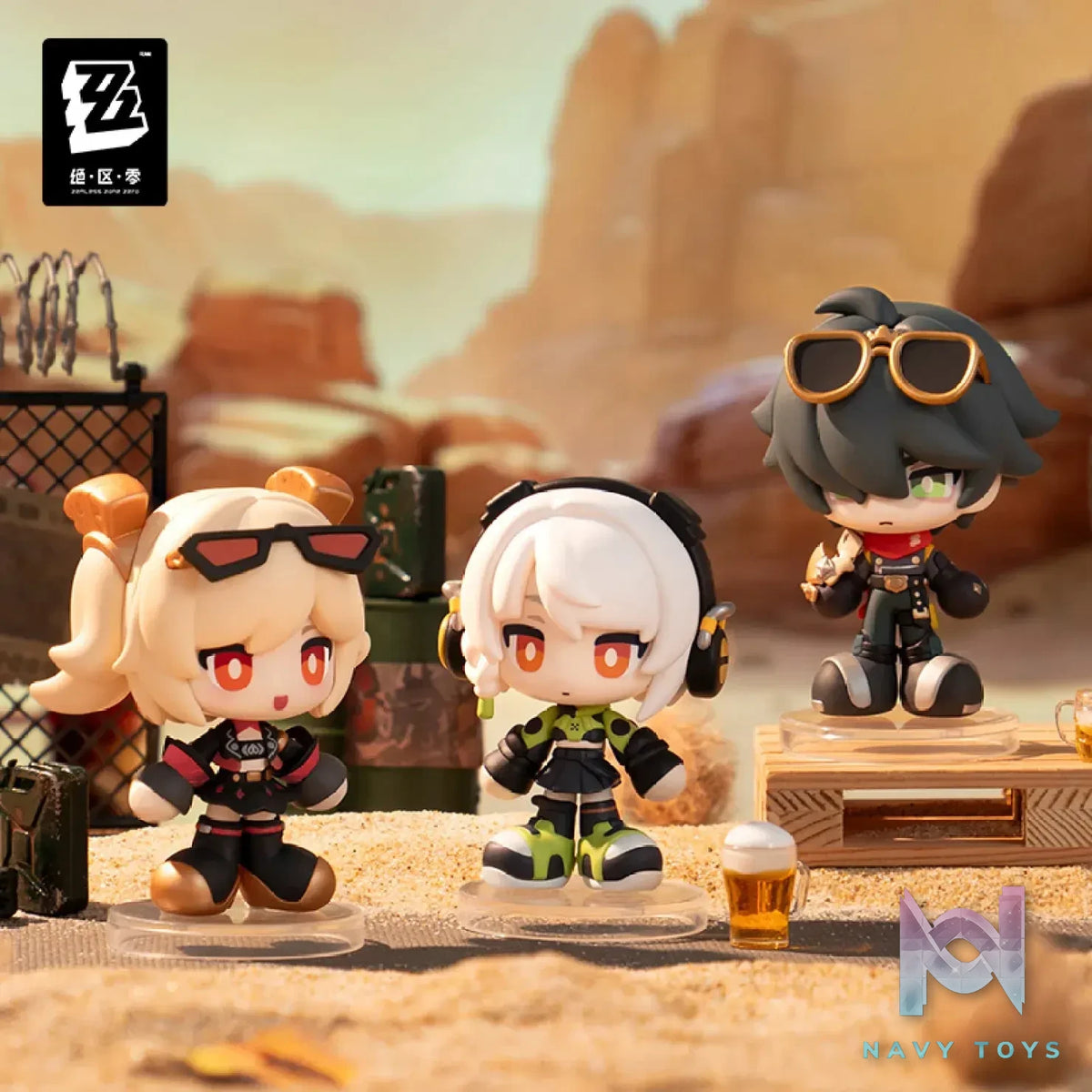miHoYo – Zenless Zone Zero TinyAgents Q Version Figure Blind Box Set of 12 (Licensed)
