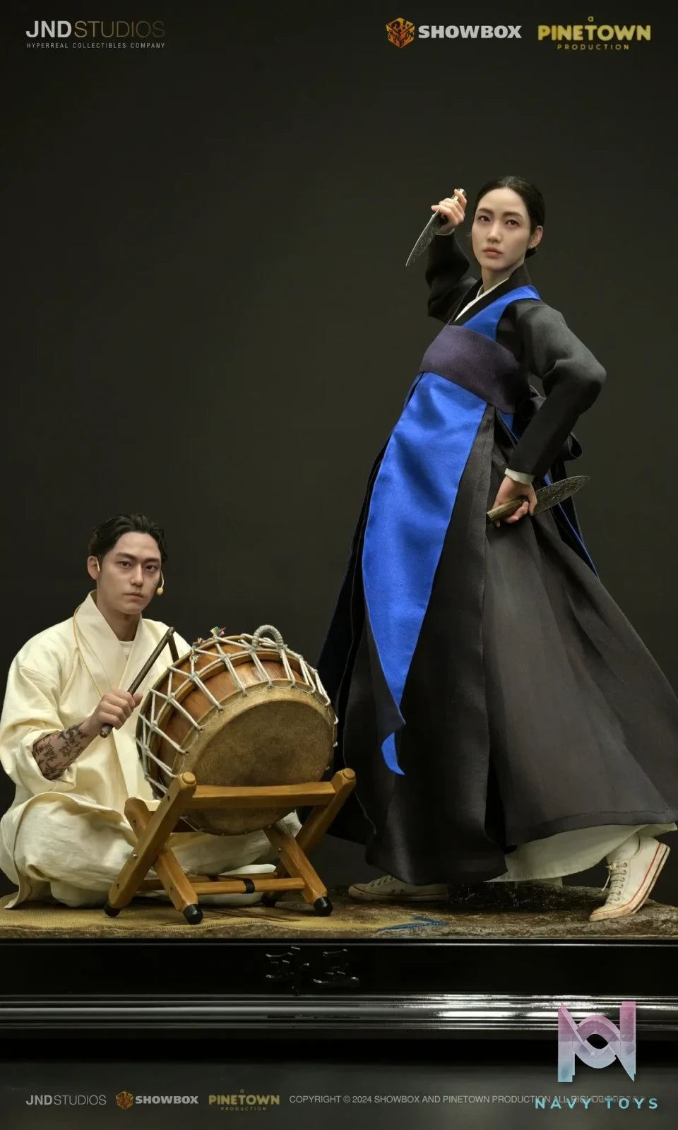 JND Studio – 1/3 Korean movie Exhuma Hwa-rim & Bong-gil (Licensed)