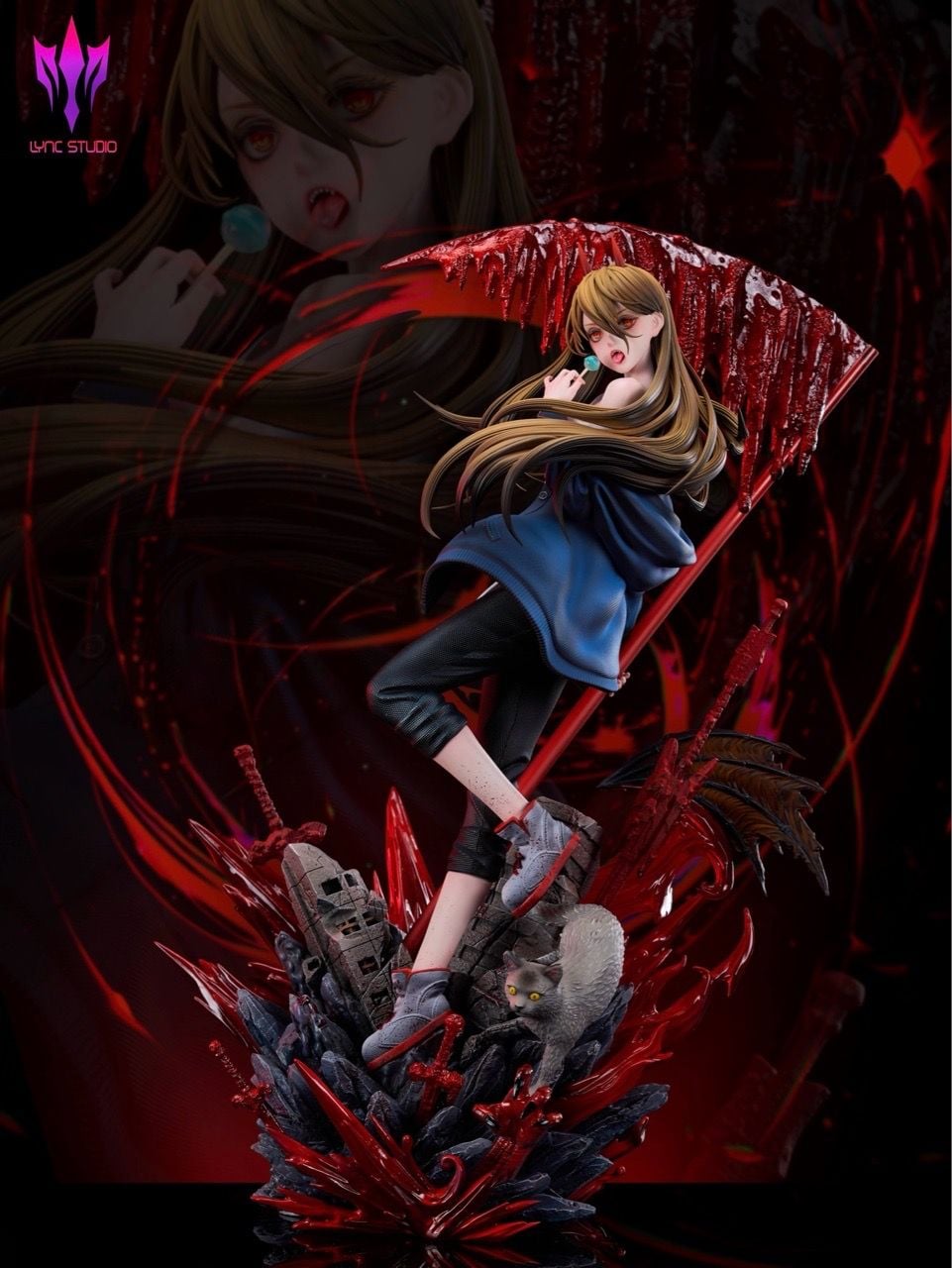 Power - Chainsaw Man - Lync Studio resin statue Lync Studio anime figure