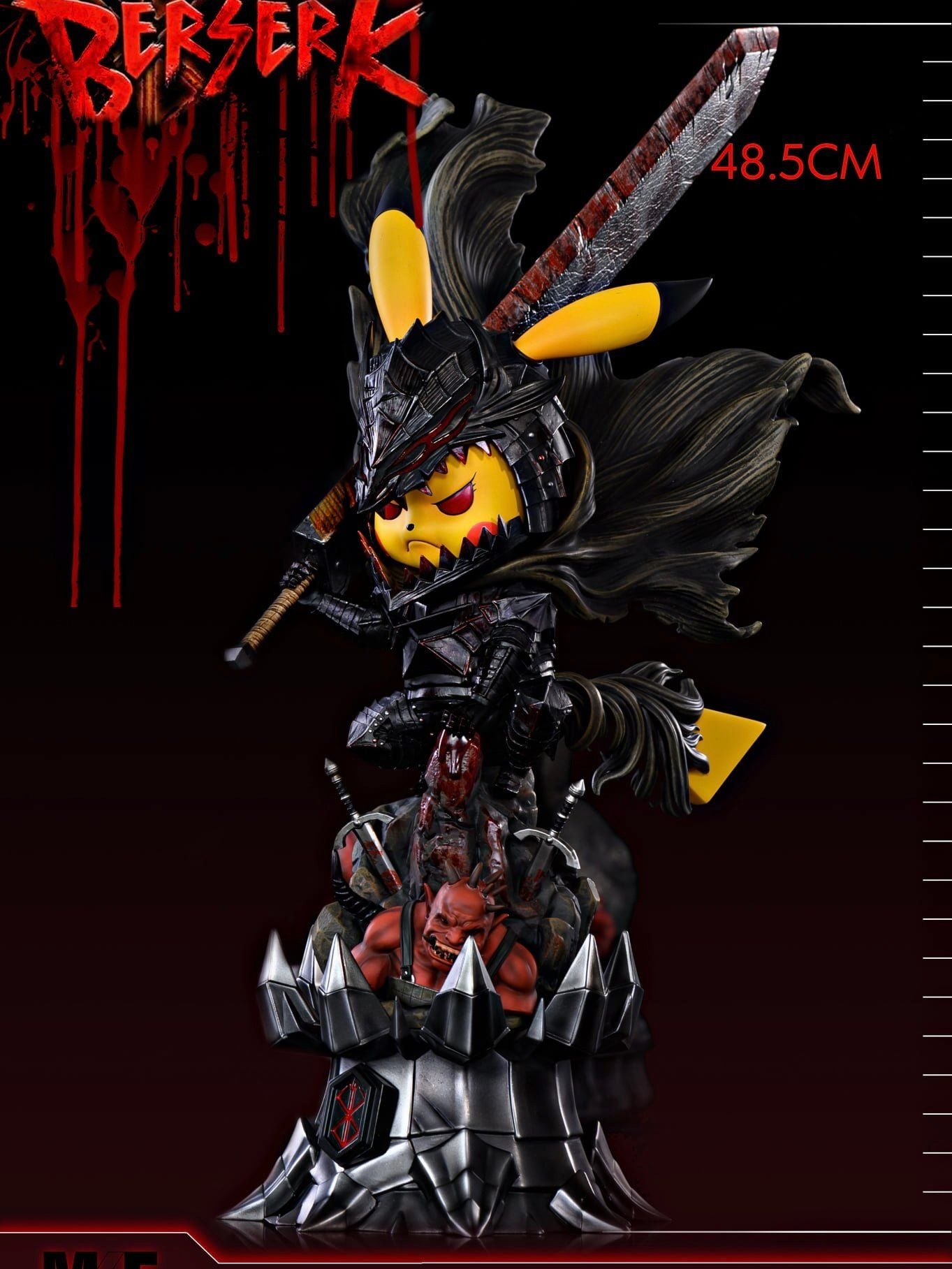 Pikachu Cosplay Guts - Pokemon - MKE Studio resin statue MKE Studio anime figure