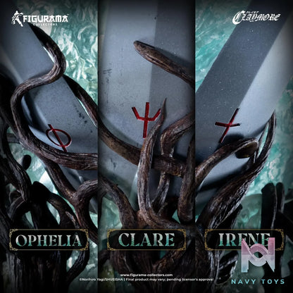 Figurama Collectors – Claymore Clare VS Ophelia (Licensed)