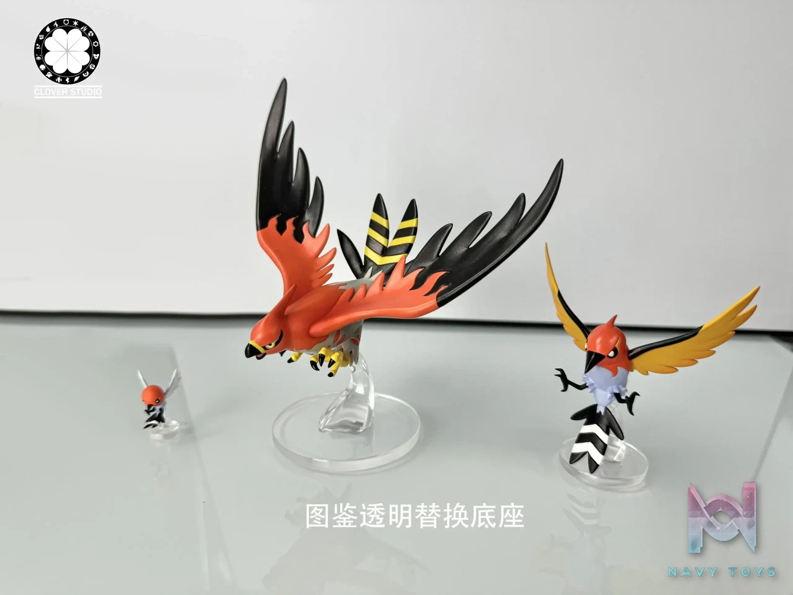 CLOVER Studio – Pokémon Series Talonflame Evolution Set