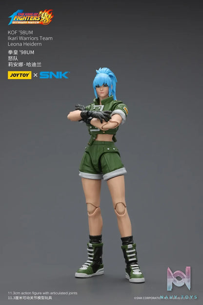 JOYTOY – 1/18 The King of Fighters 98 UM Ikari Team Leona Heidern & Ralf Jones & Clark Still JT01703 JT01710 JT01727 (Licensed)