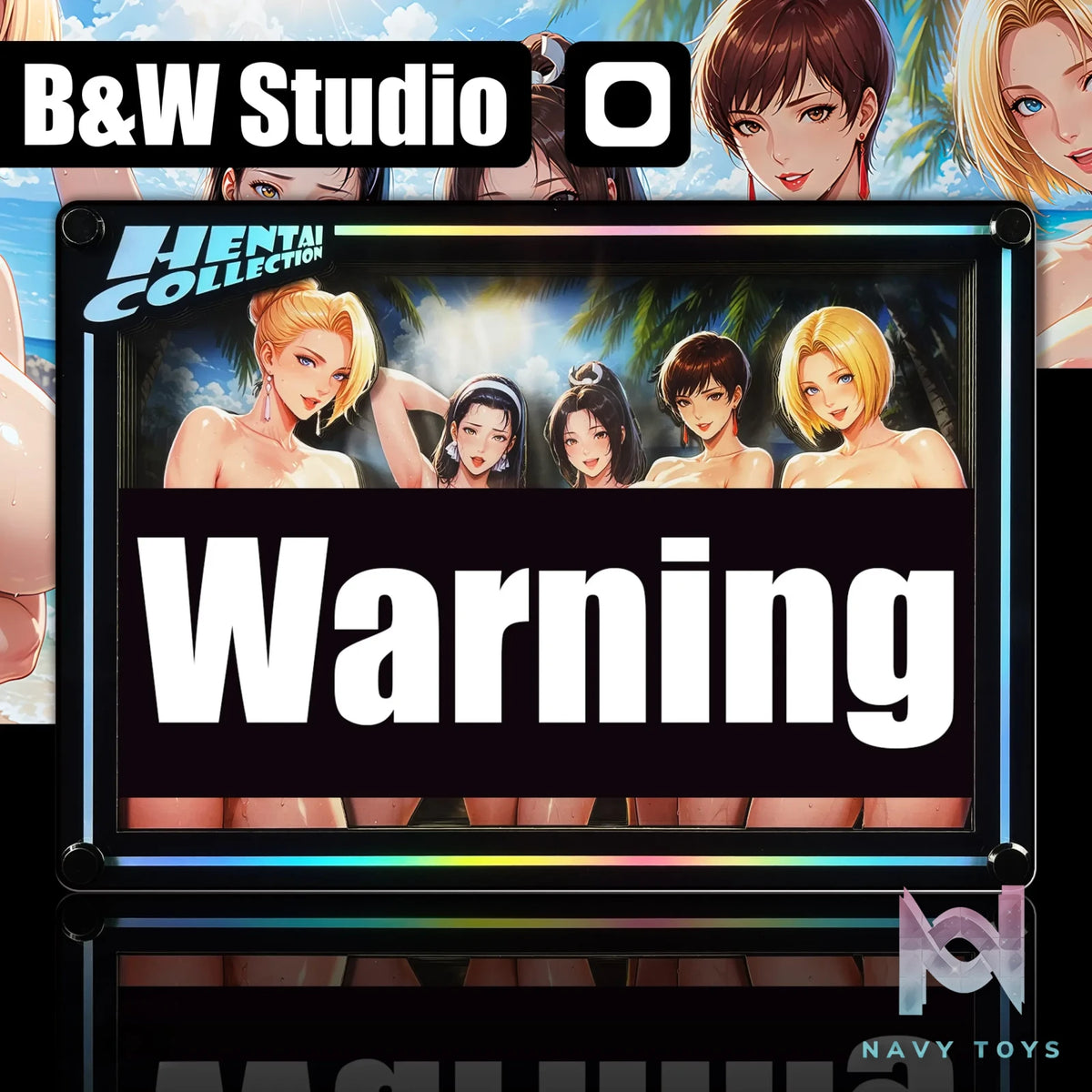 B&W Studio – Ben’s Delusion World Series Desktop Decor Card #56 SNK Girls HCCBC-056 The King Of Fighters