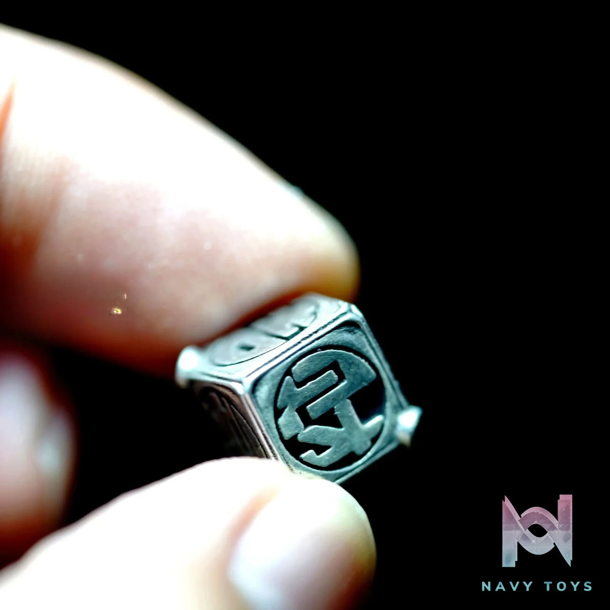 Raven Studio (silver jewelry) – Original “Dice of Fate & Fortune” Dice Back Cloud Pendant Original