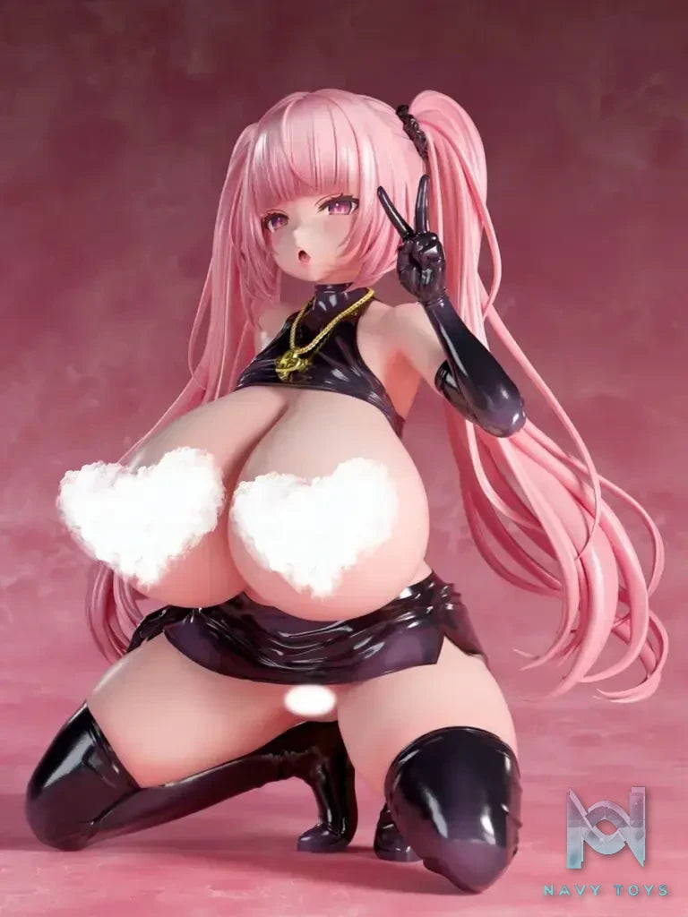 Insight – Voluptuous Girl Big Breast Rubber Dress Inca Rose (Licensed)