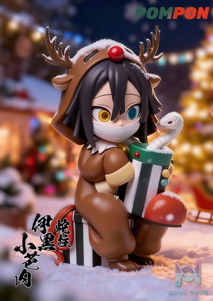 Mitsuri Kanroji & Obanai Iguro resin statue Pompon studio anime figure