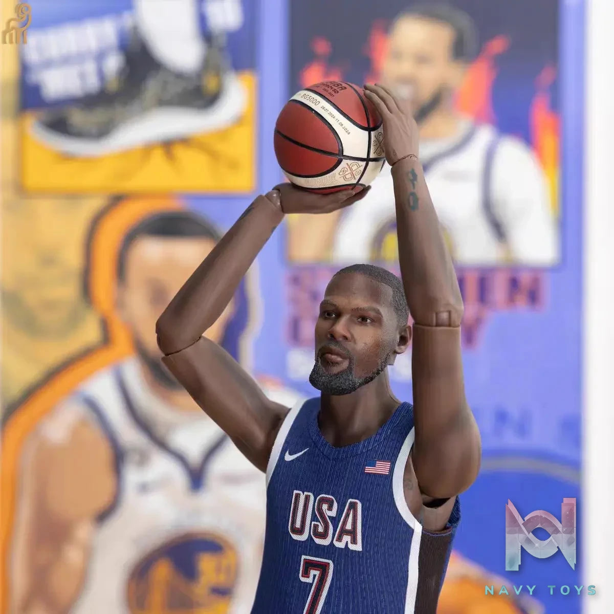 Goat Toys Studio – NBA 1/6 Durant 24 Olympic GT paintwork