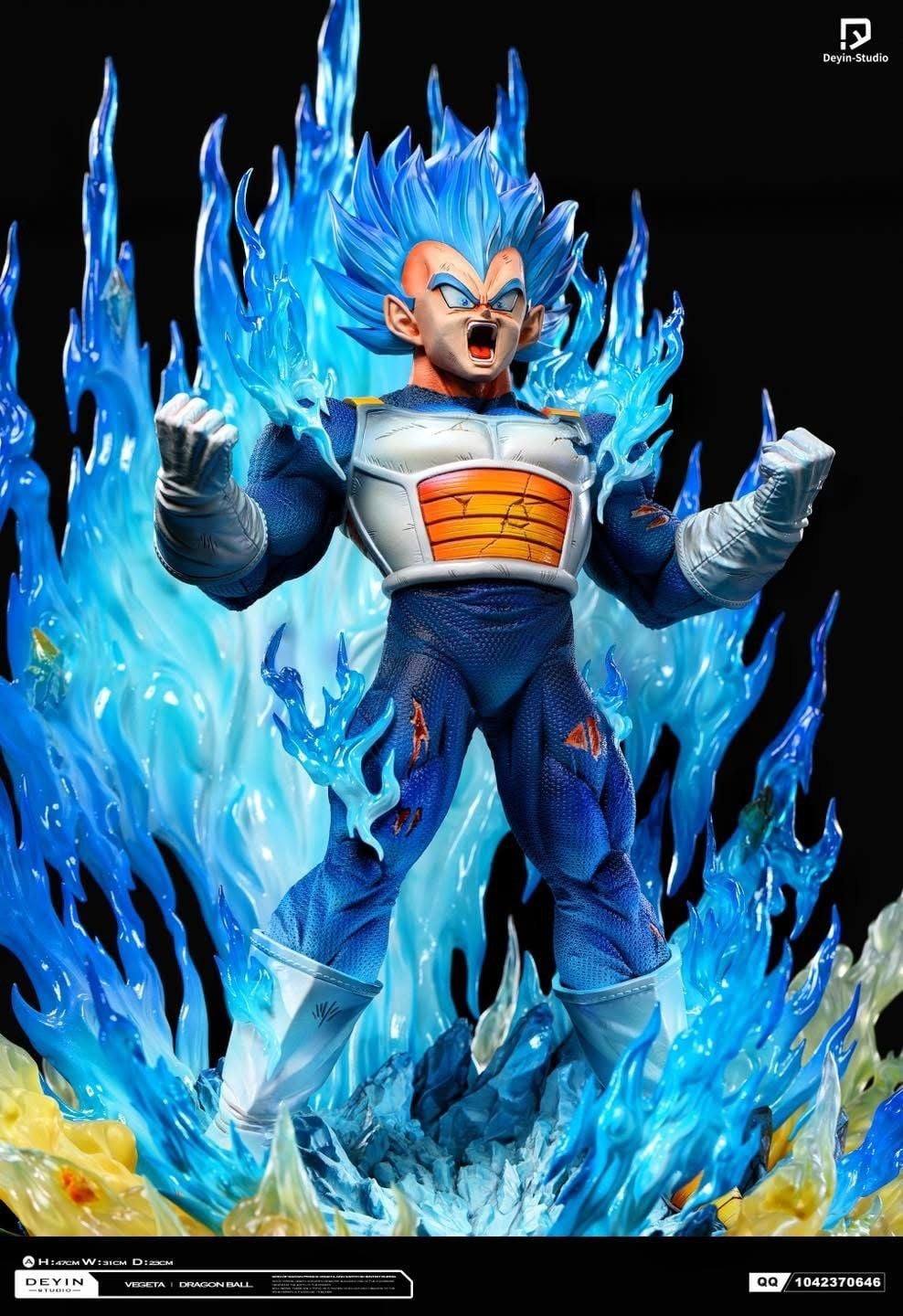 Blue Vegeta - Dragon Ball - Deiyin Studio resin statue Deiyin Studio anime figure