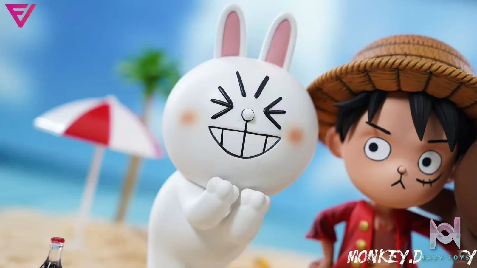EVE Studio – One Piece Q version Luffy & Brown & Cony