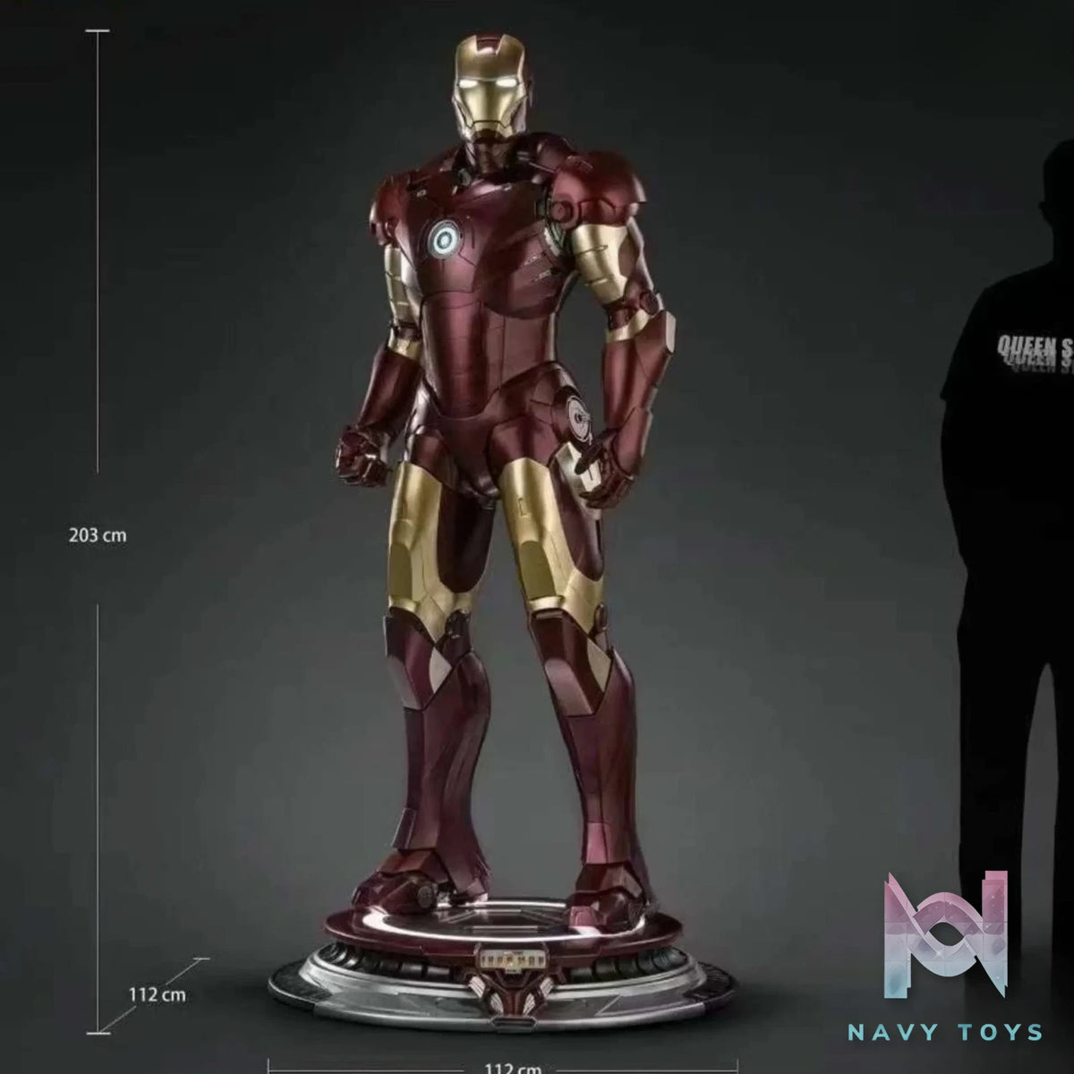 Queen Studio – Iron Man Mark 3 1/1 Statue (Licensed)