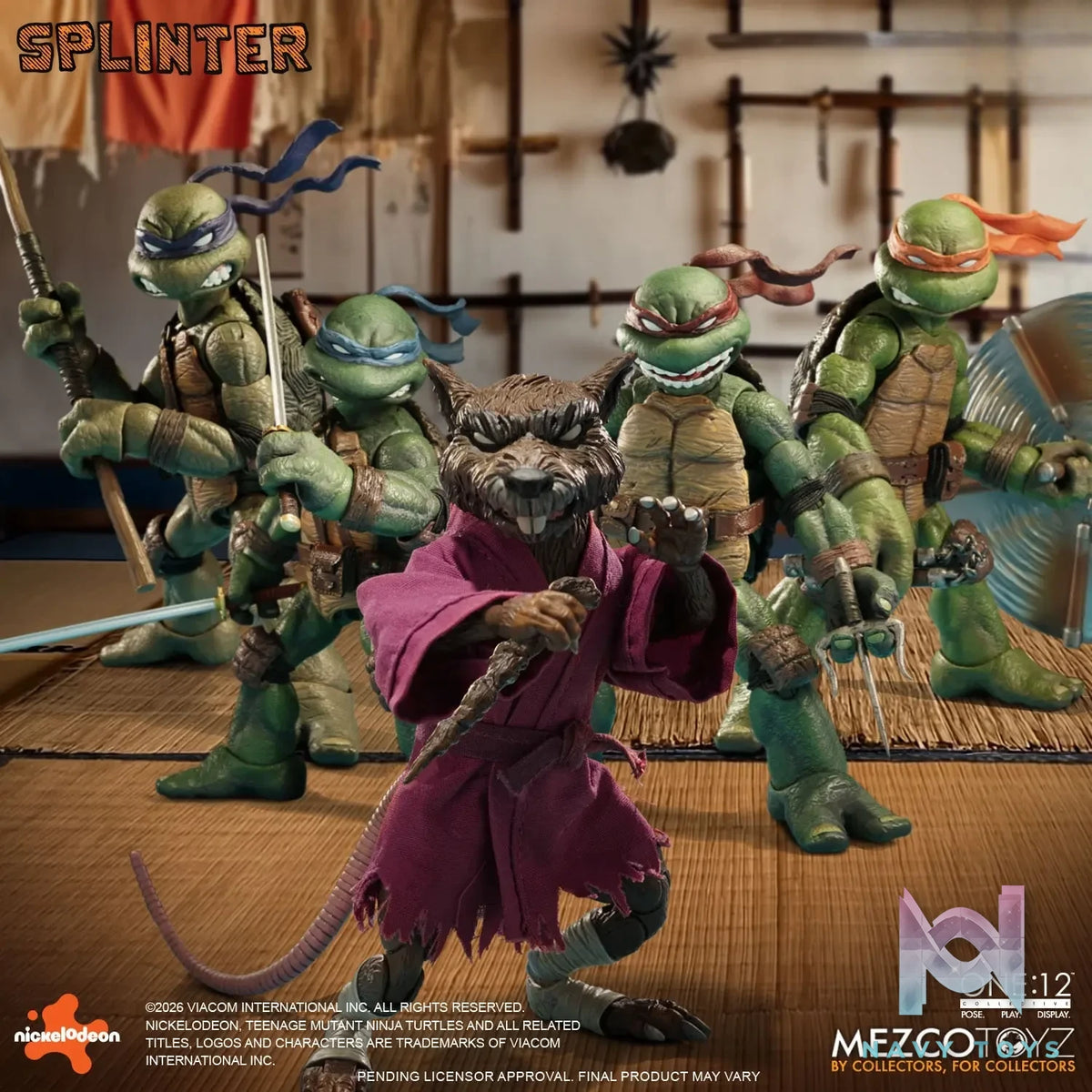Mezco Studio – 1/12 Collective Splinter (Licensed)