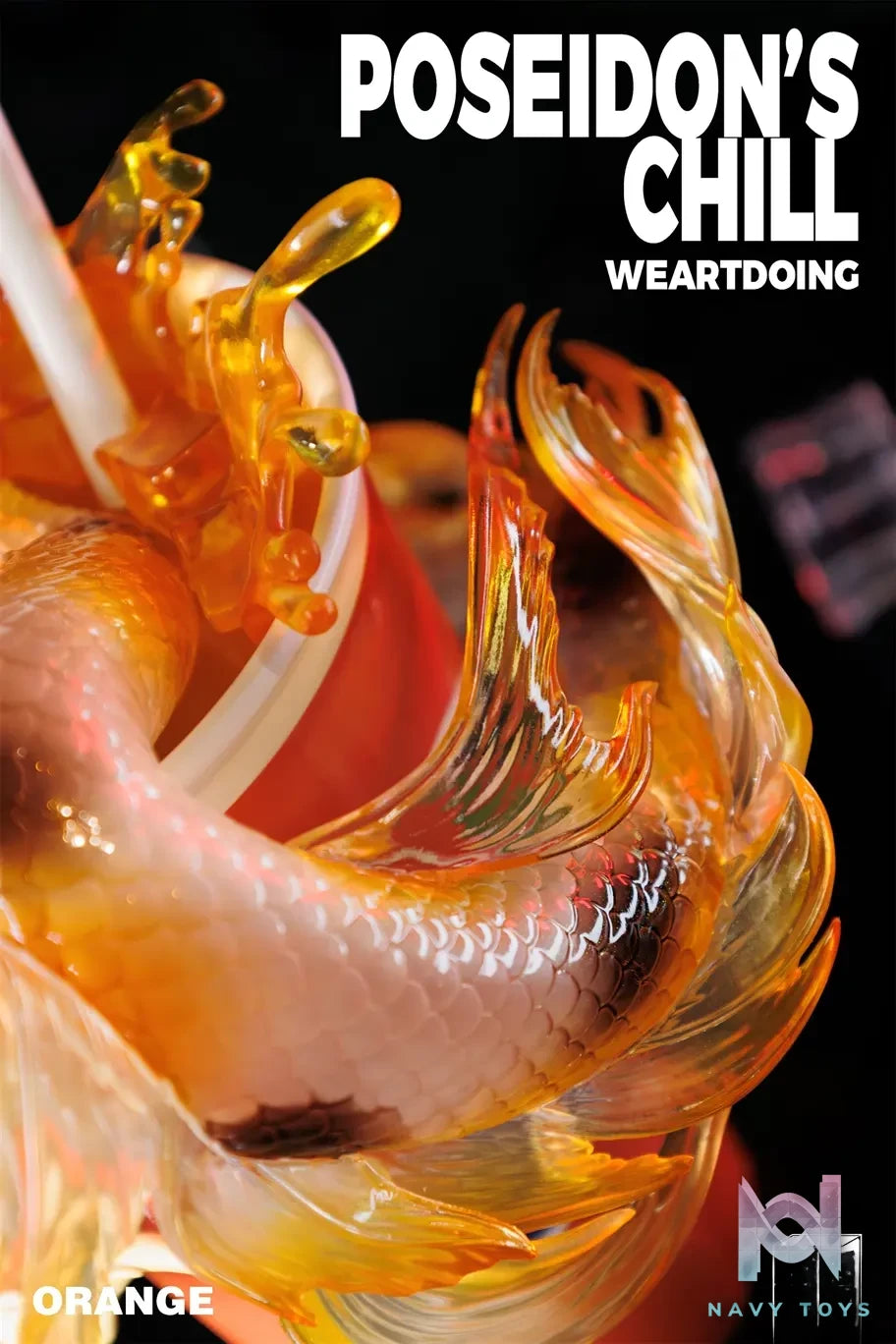 Weartdoing Studio – Original Poseidon’s Chill-Red & Blue & Orange (Licensed)