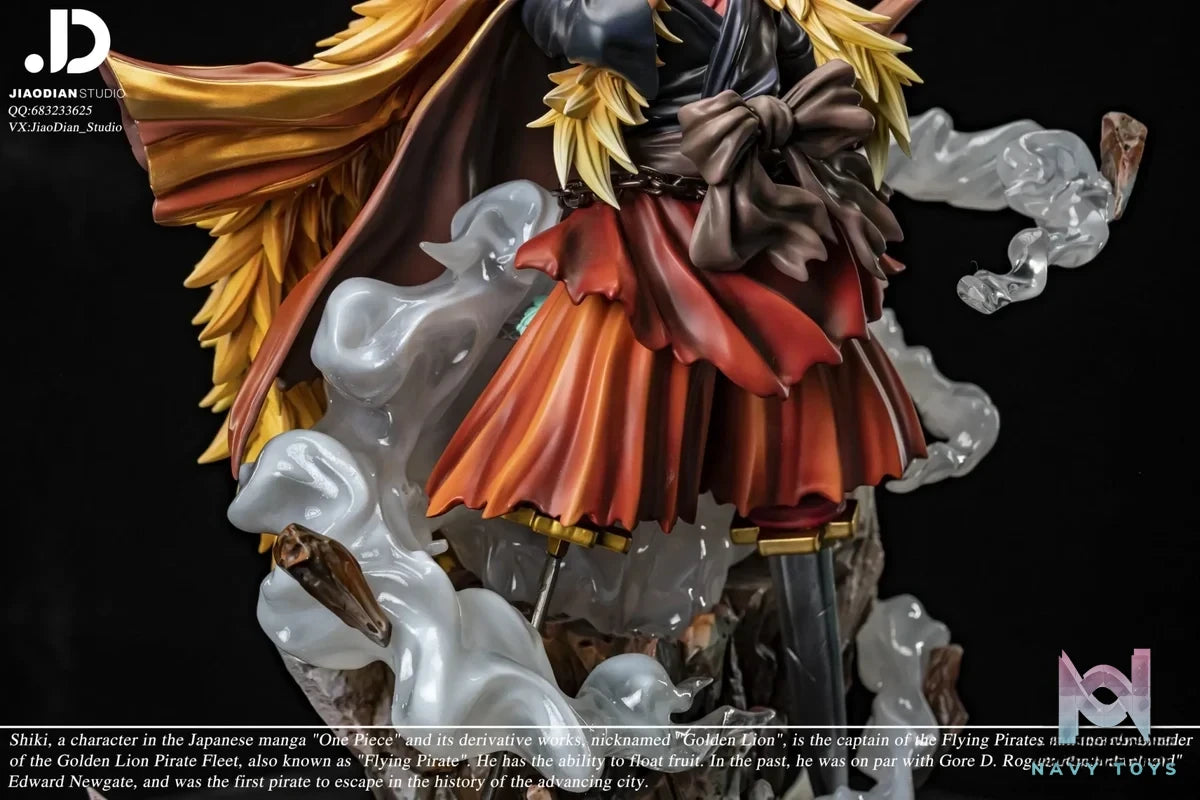 JIAO DIAN Studio - One Piece POP Series BOSS Chapter 1 Shiki resin statue Navy Toys anime figure