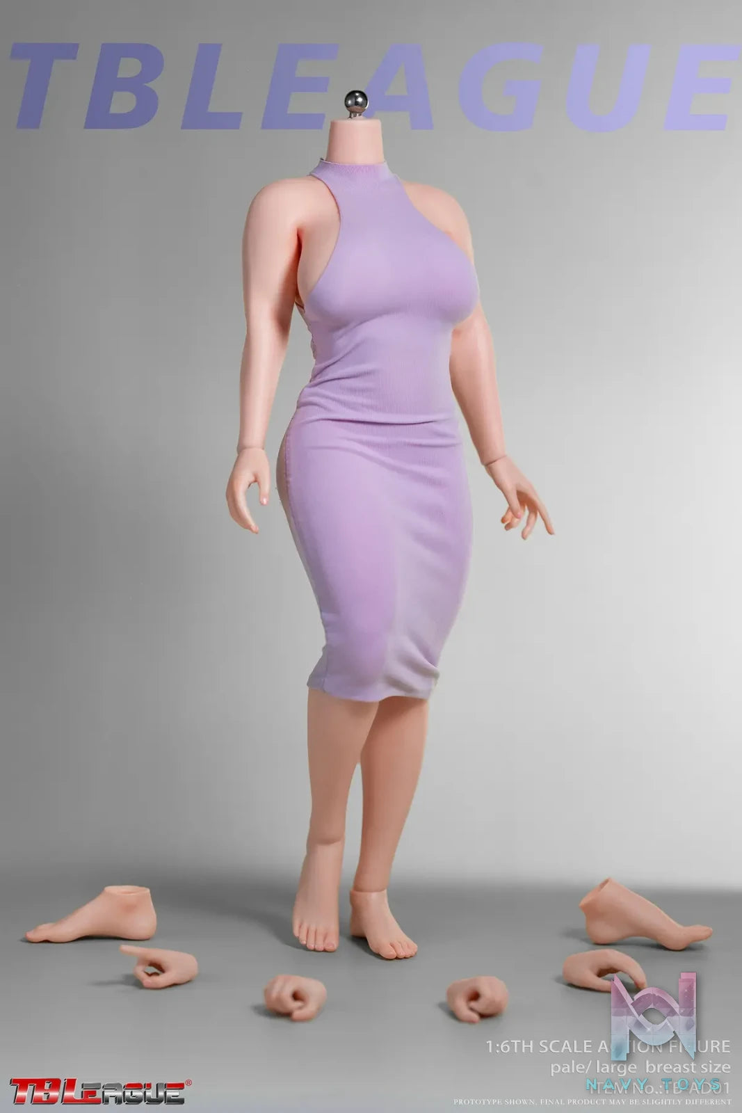 TBLeague – 1/6 Female Body TB-AD01 TB-AD02 (Licensed)