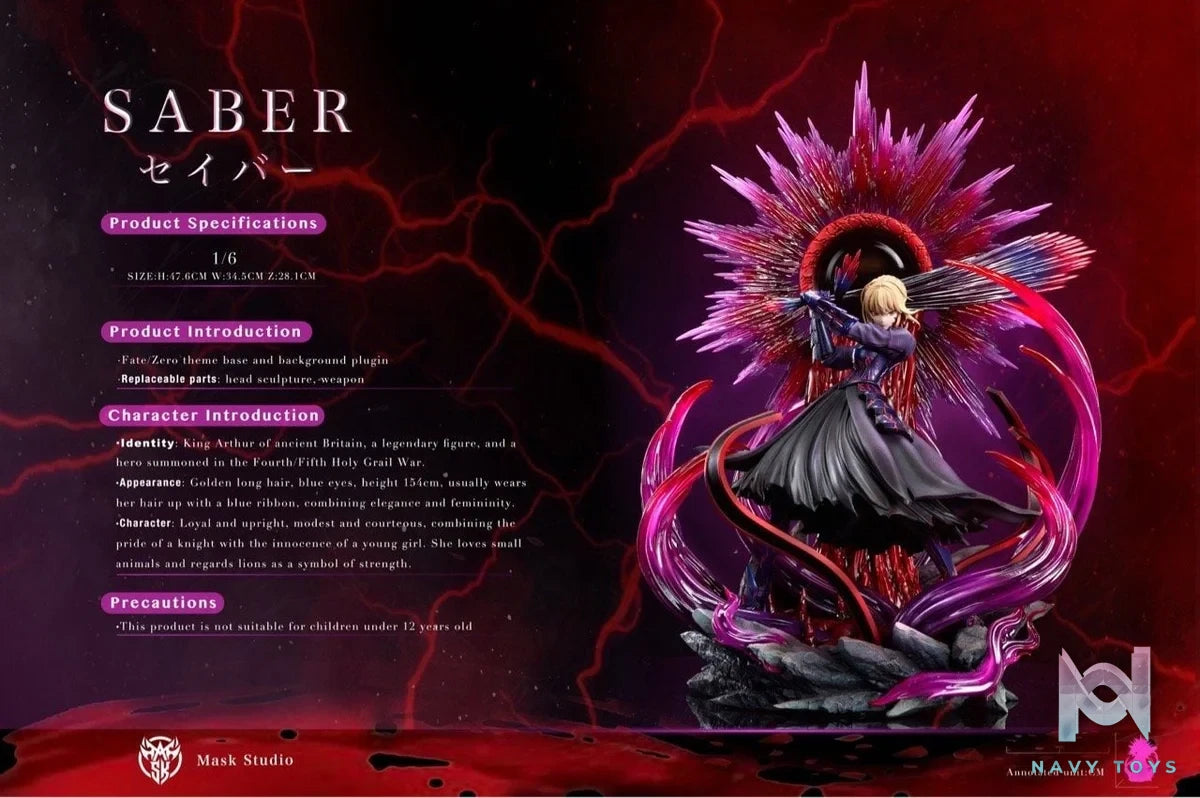 Saber Alter - Fate/Stay Night - Mask Studio resin statue mask studio anime figure