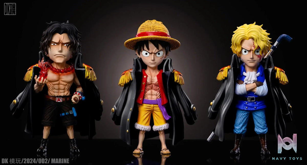 DK Studio – One Piece Luffy & Ace & Sabo