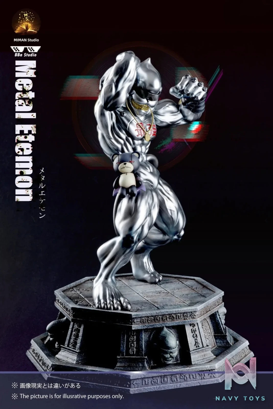 BBa X Mi Man Studio – Digimon Metal Etemon