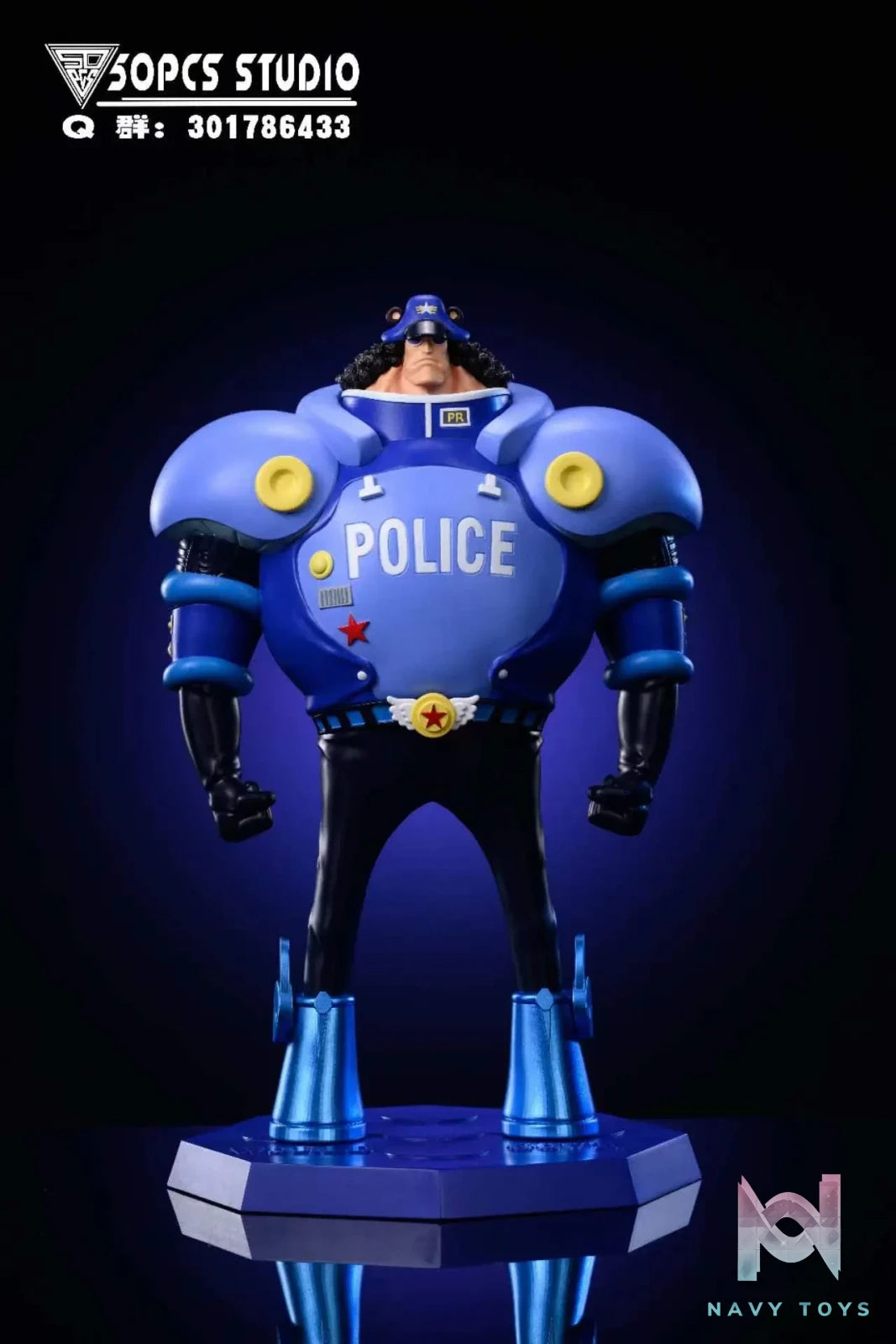 50PCS Studio – One Piece Police Bartholemew Kuma